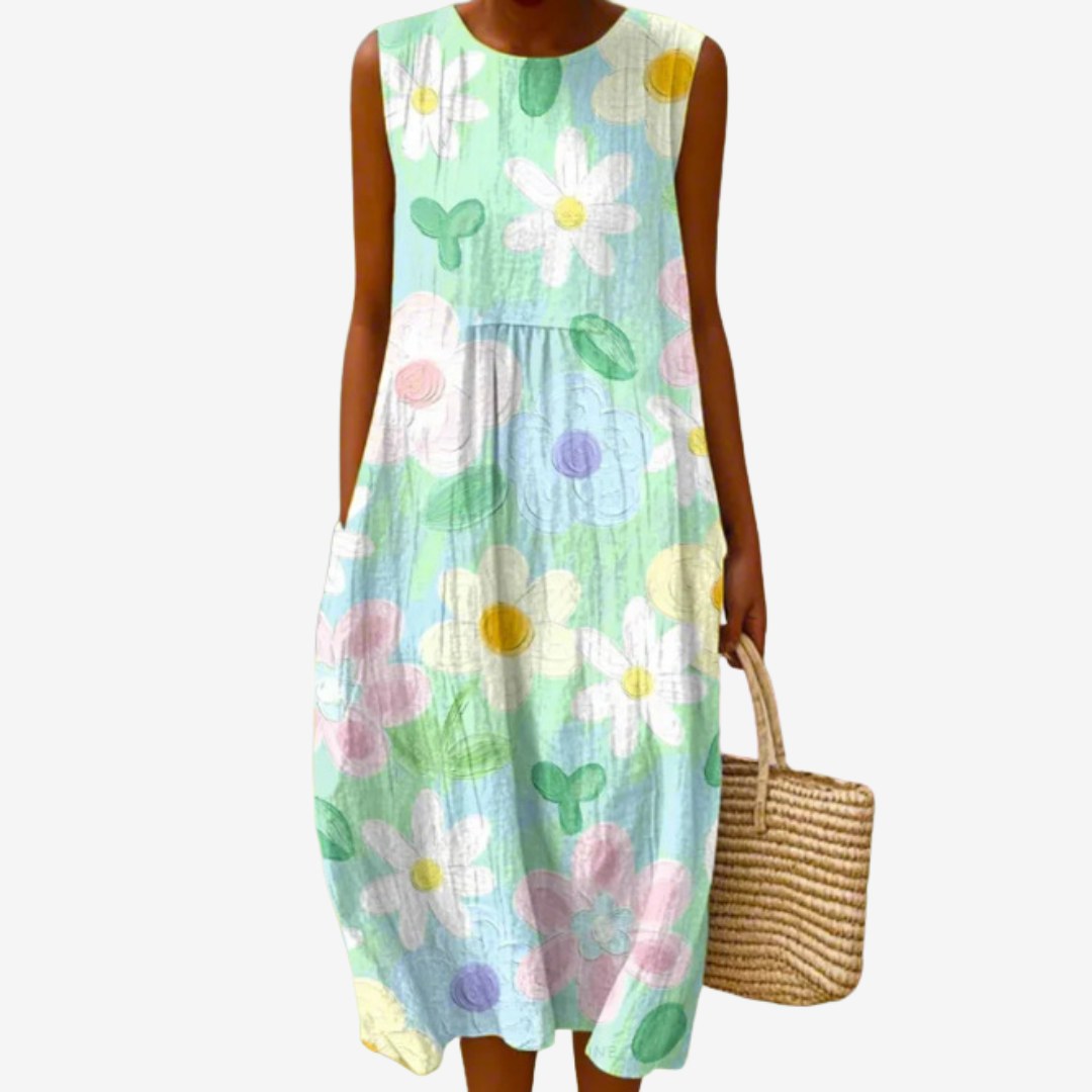 Éline™ Midi Bohème Fleurie