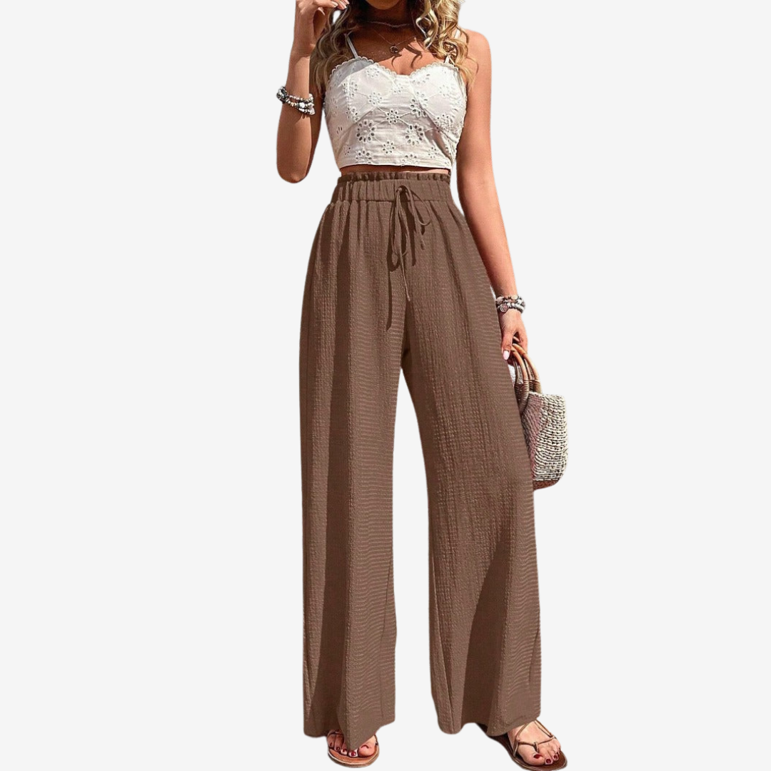Solène™ Pantalon Palazzo