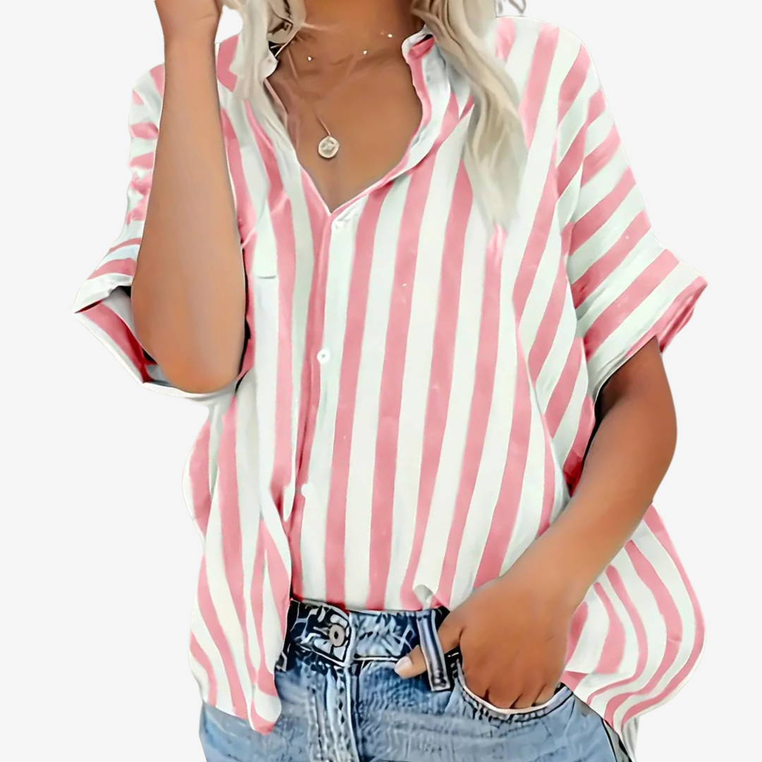 Iselise™ Blouse Rayée