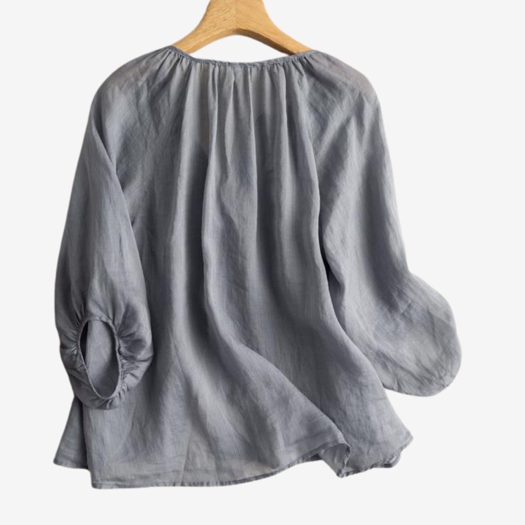 Célina™ Blouse Souple et Chic