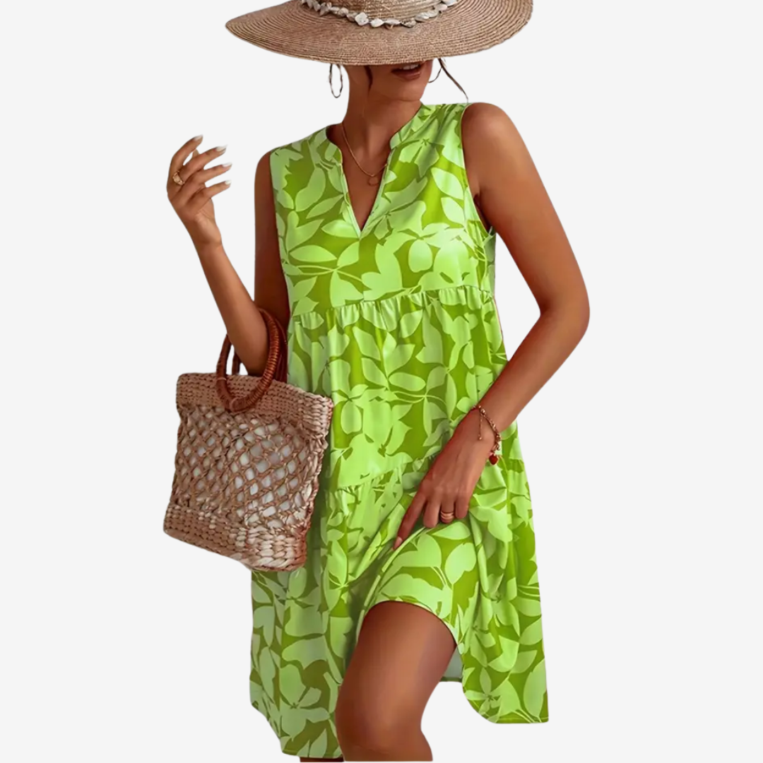 Noréa™ Midi Évasée Fleurie