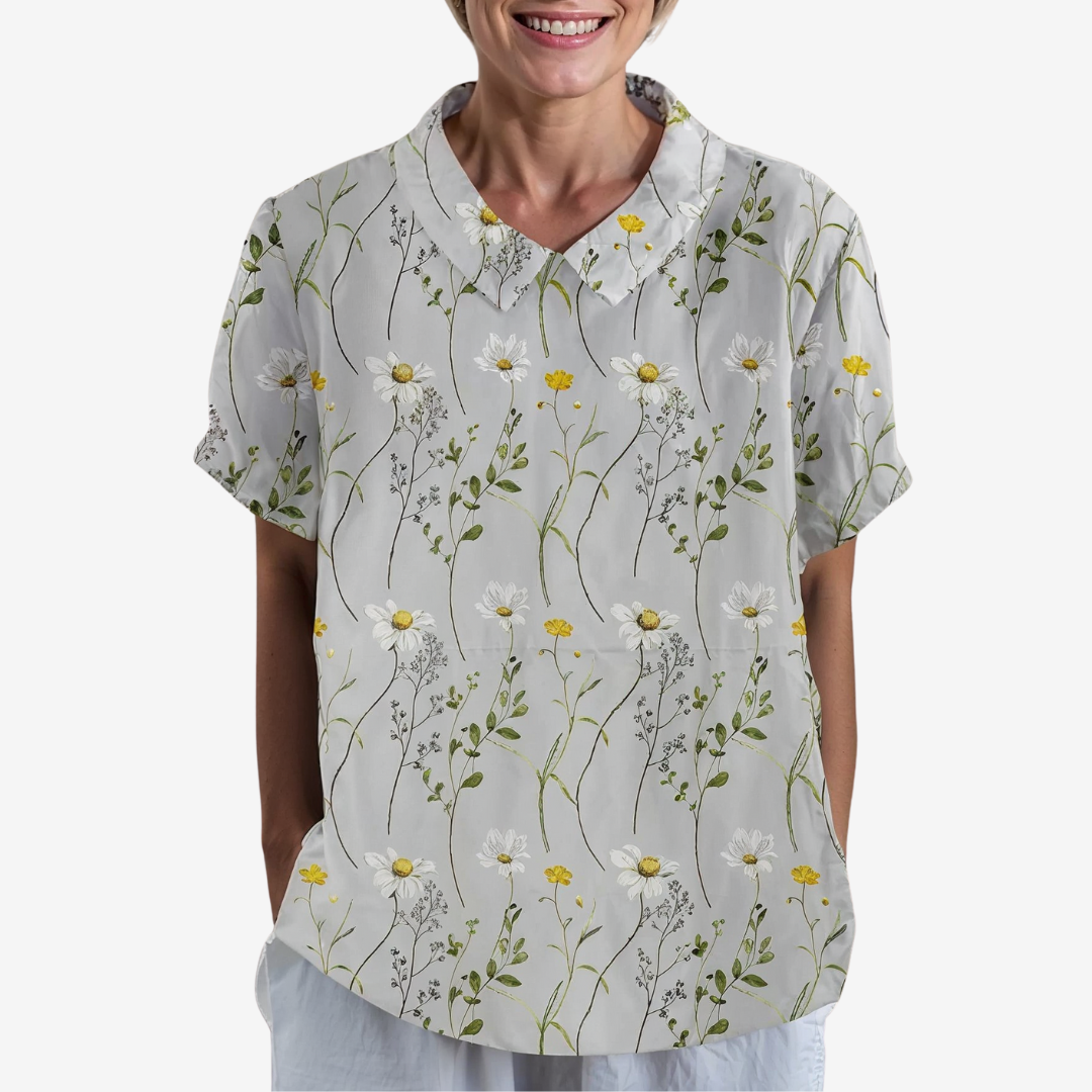 Blouse Amélie™ Vintage en Lin