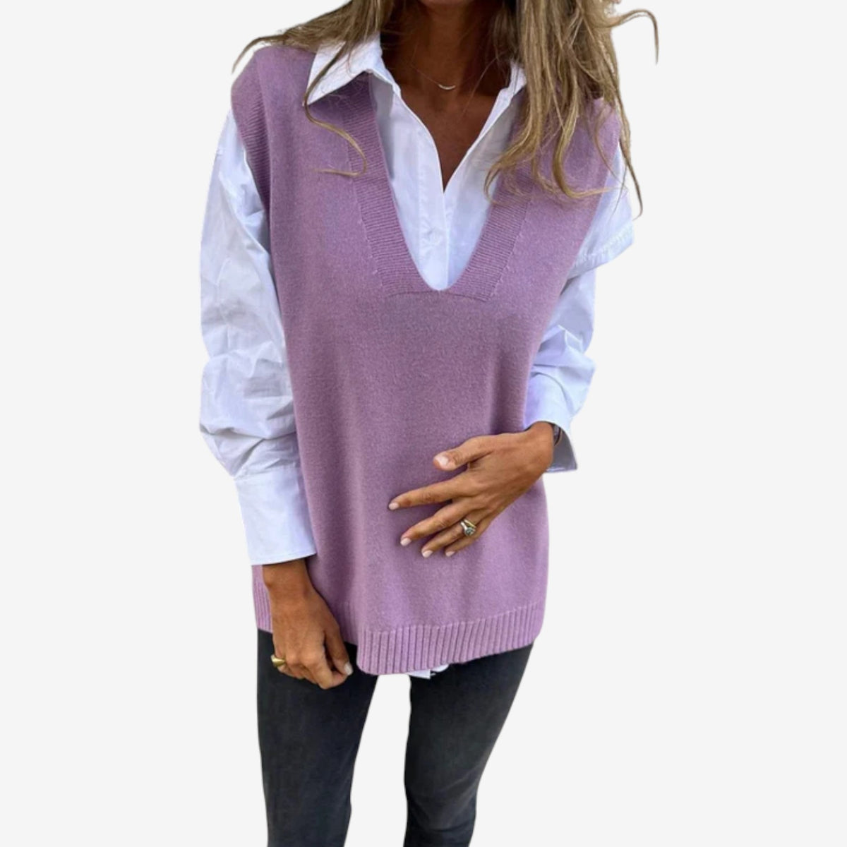 Pauline™ Gilet Pull Classique