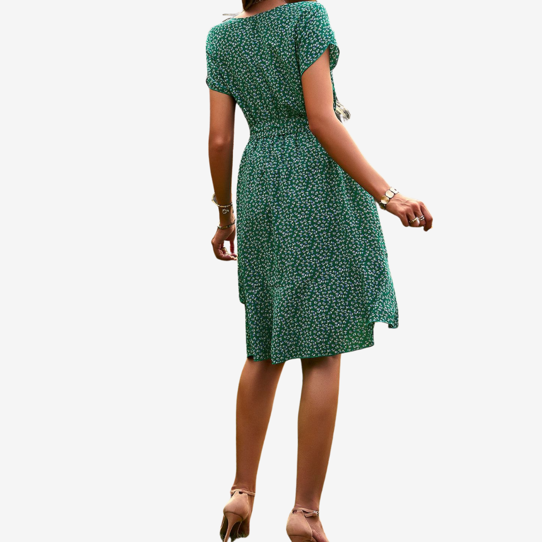 Noéva™ Midi à Imprimé Fleuri