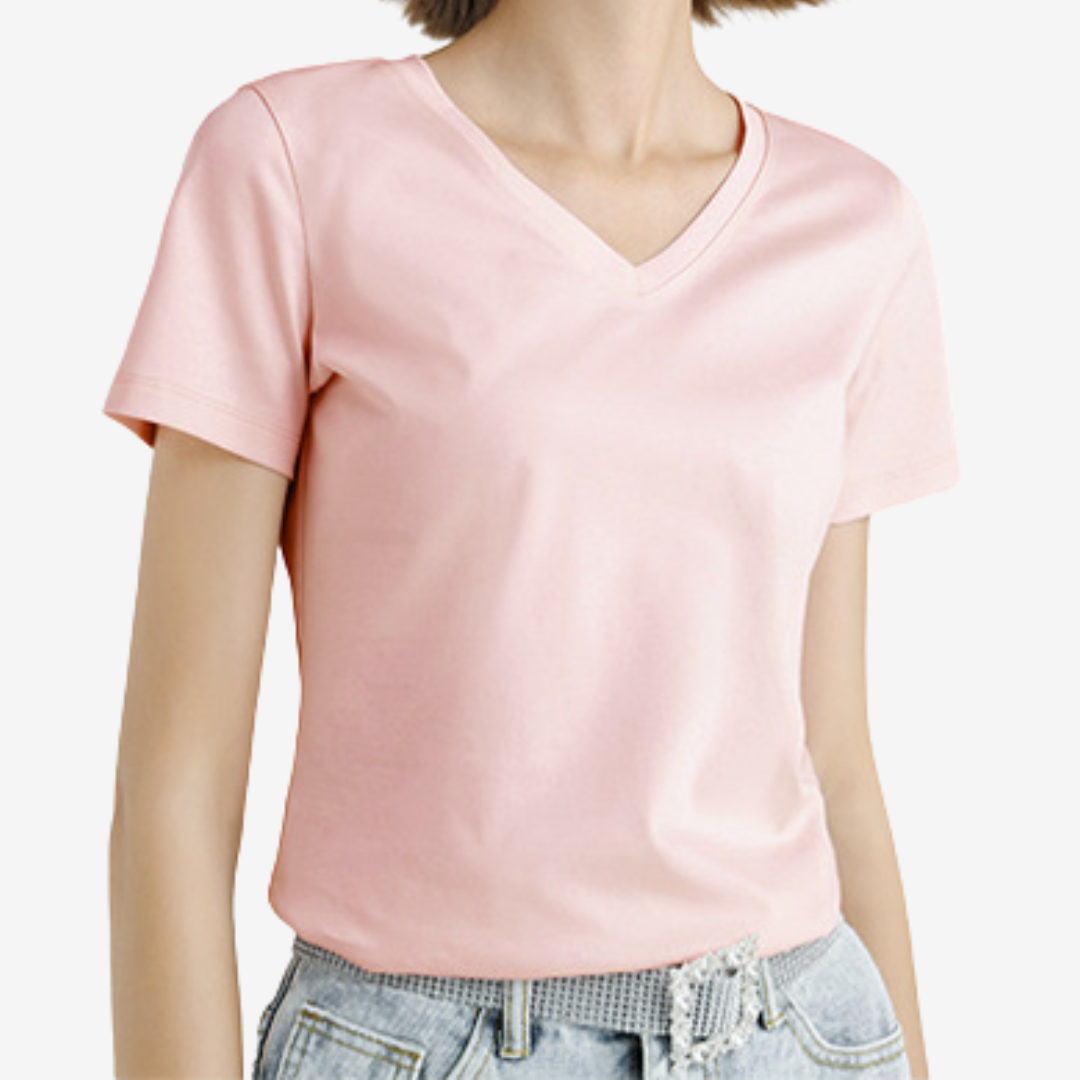 Cerise™ Col V Élégant