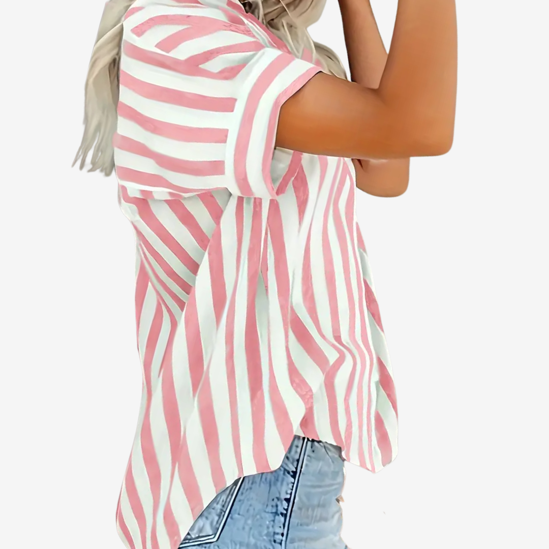 Iselise™ Blouse Rayée