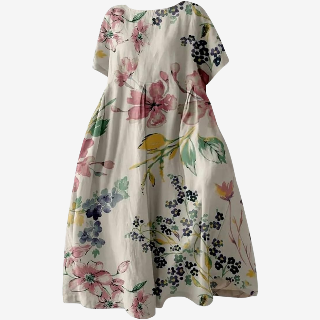 Liora™ Robe Ample Fleurie