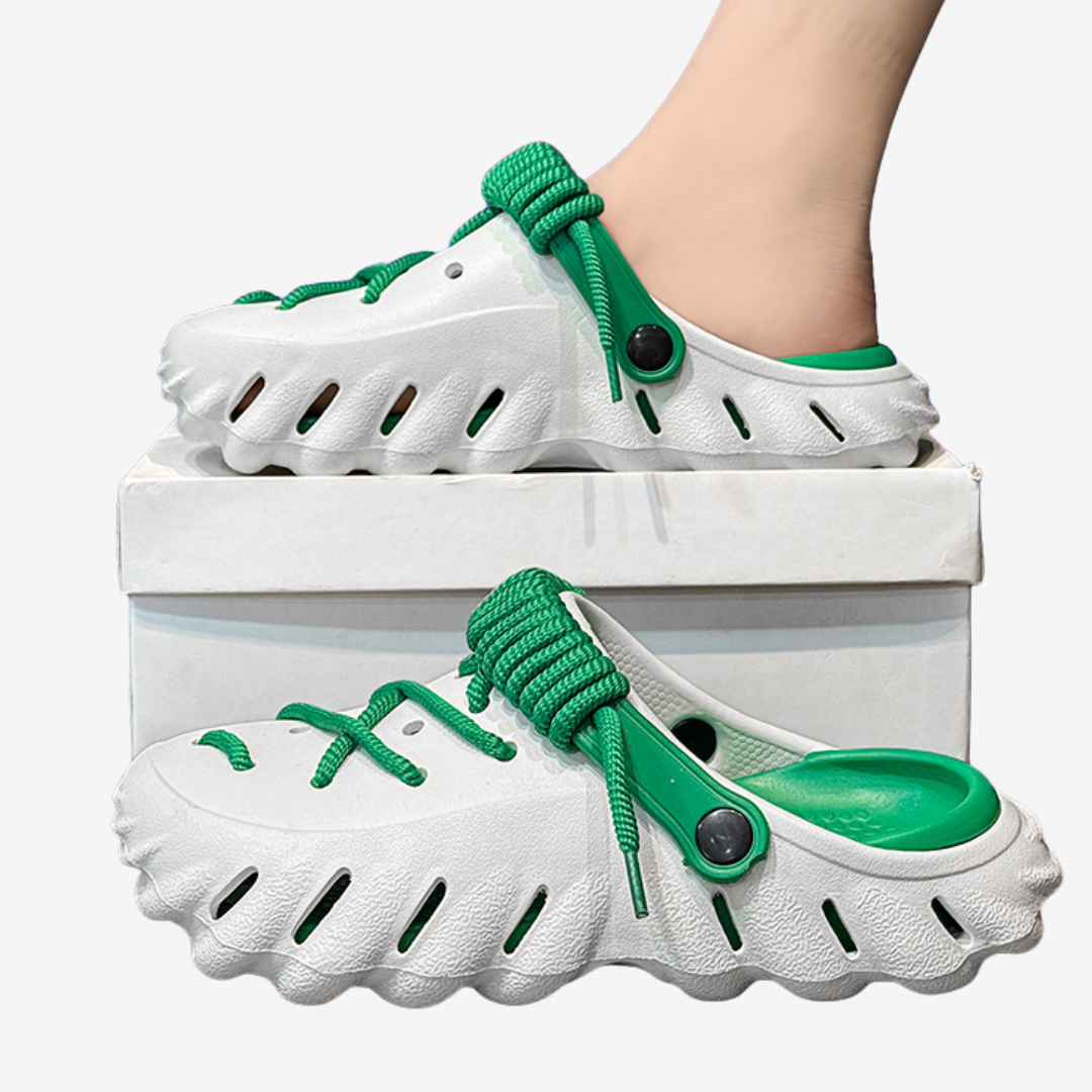 Amarine™ Sabots Tendance à Lacets