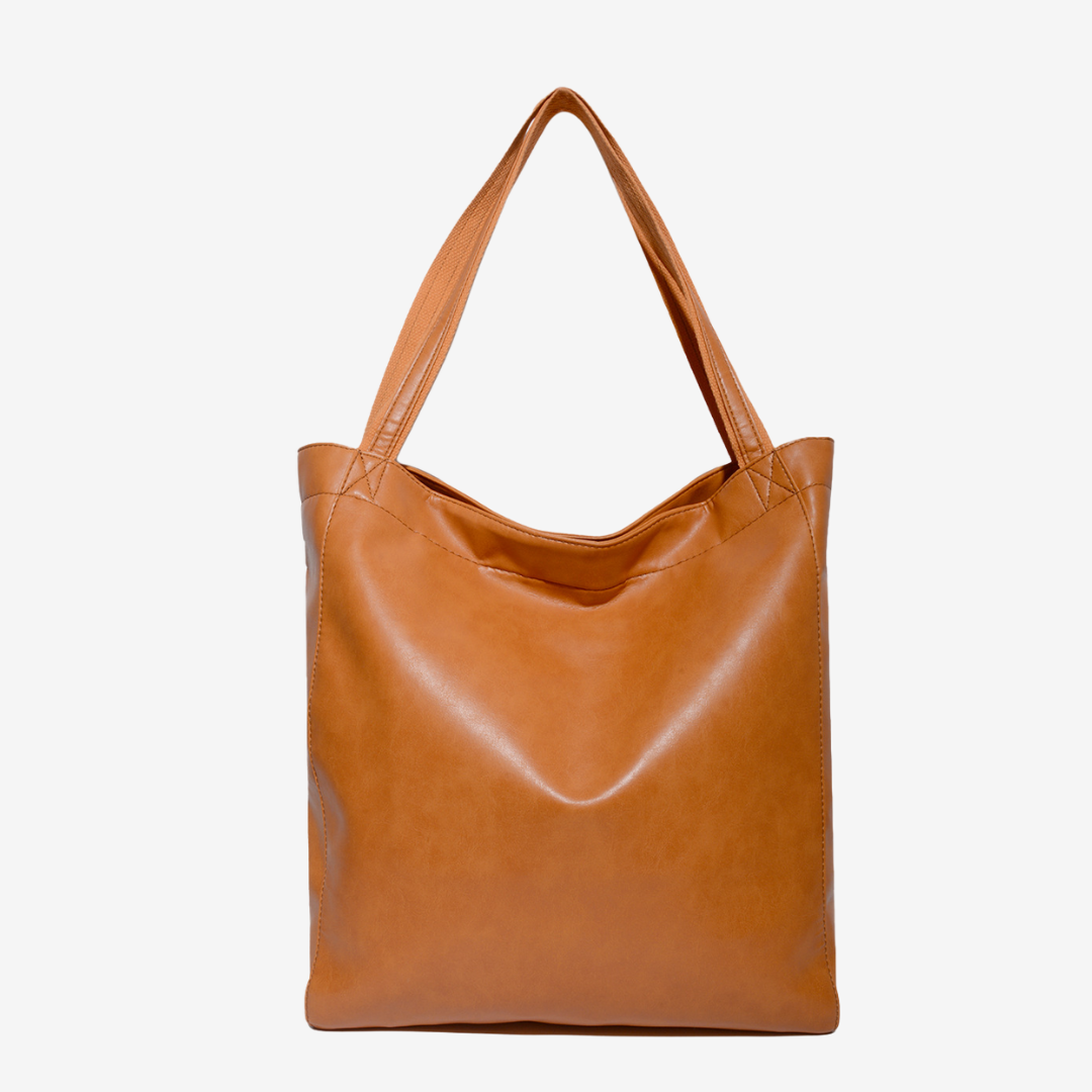 Evelyne™ Cabas en Cuir Vintage