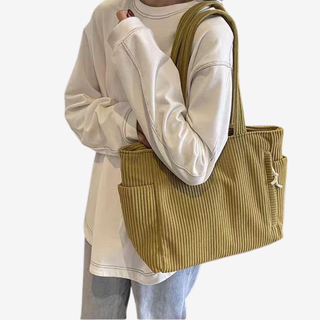 Tilda™ Sac en Velours Côtelé