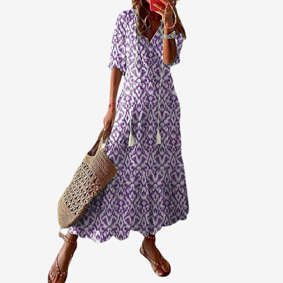 Alizée™ Robe Estivale Fleurie