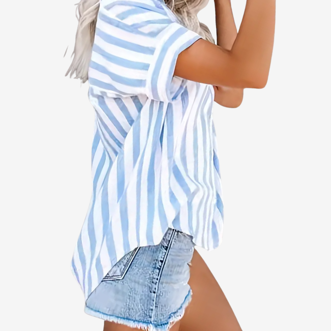 Iselise™ Blouse Rayée