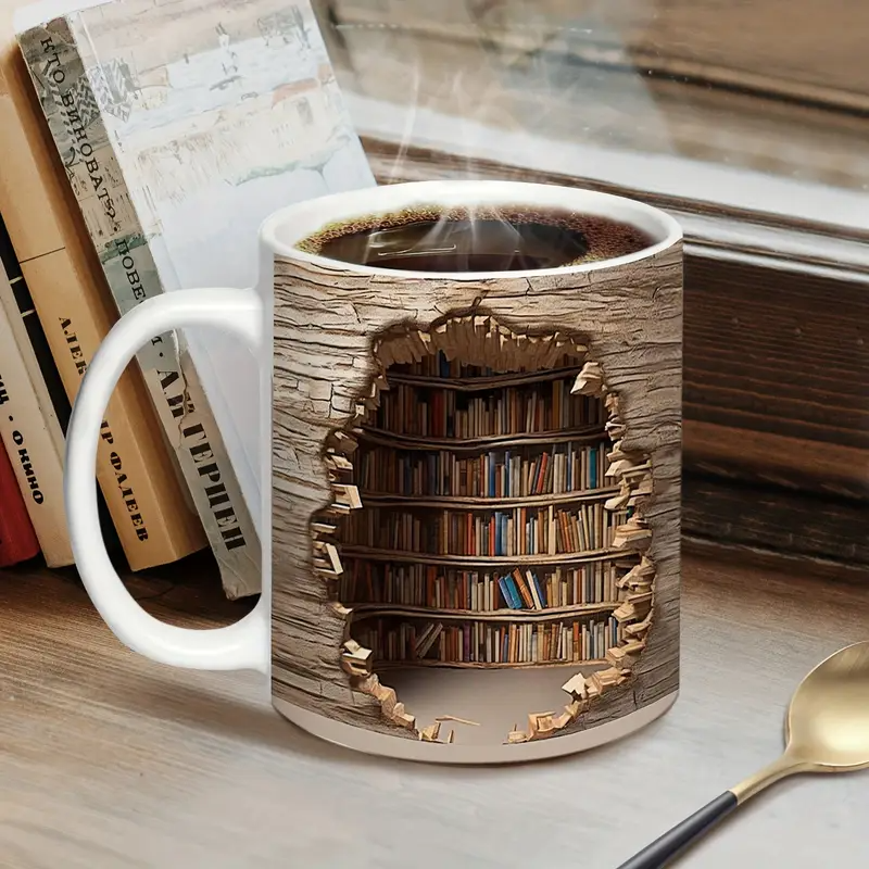 Tasse Bibliothèque Enchantée
