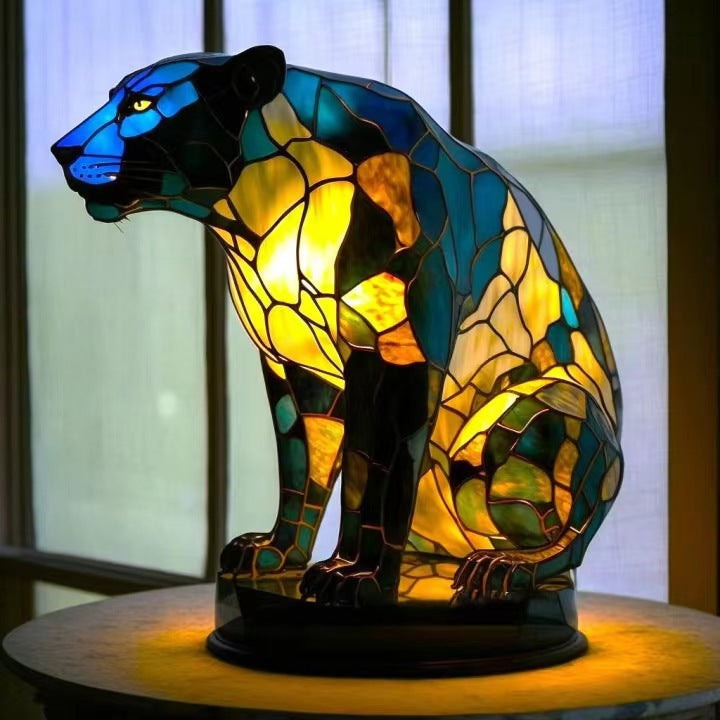 Simba - Lampe En Verre Multicolore