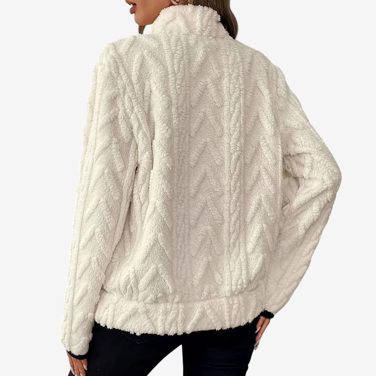 Annie™ Gilet Zippé Douillet