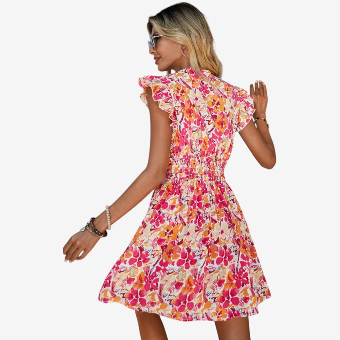 Thaïs™ Robe Évasée Fleurie