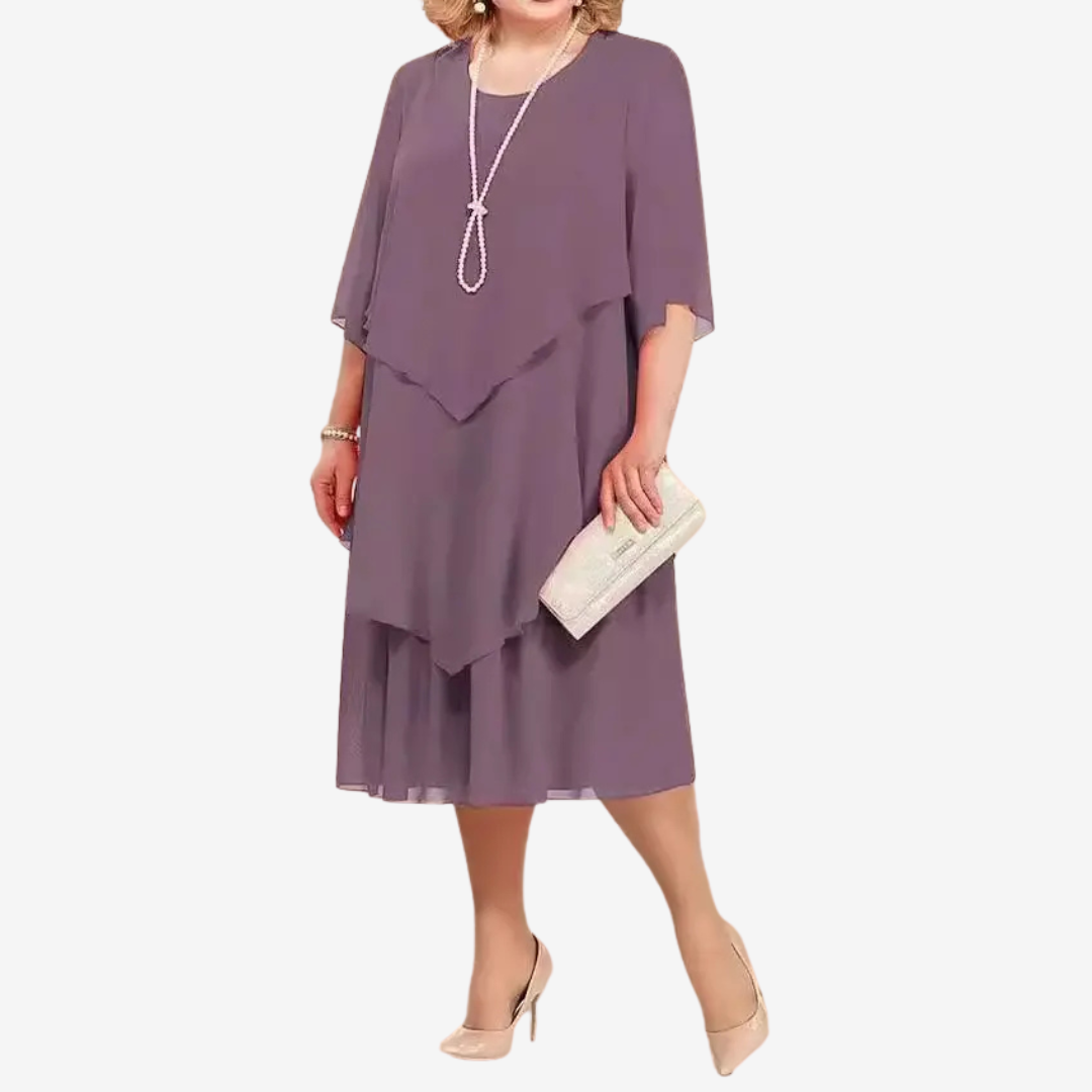 Joséphine™ Robe à Col Rond