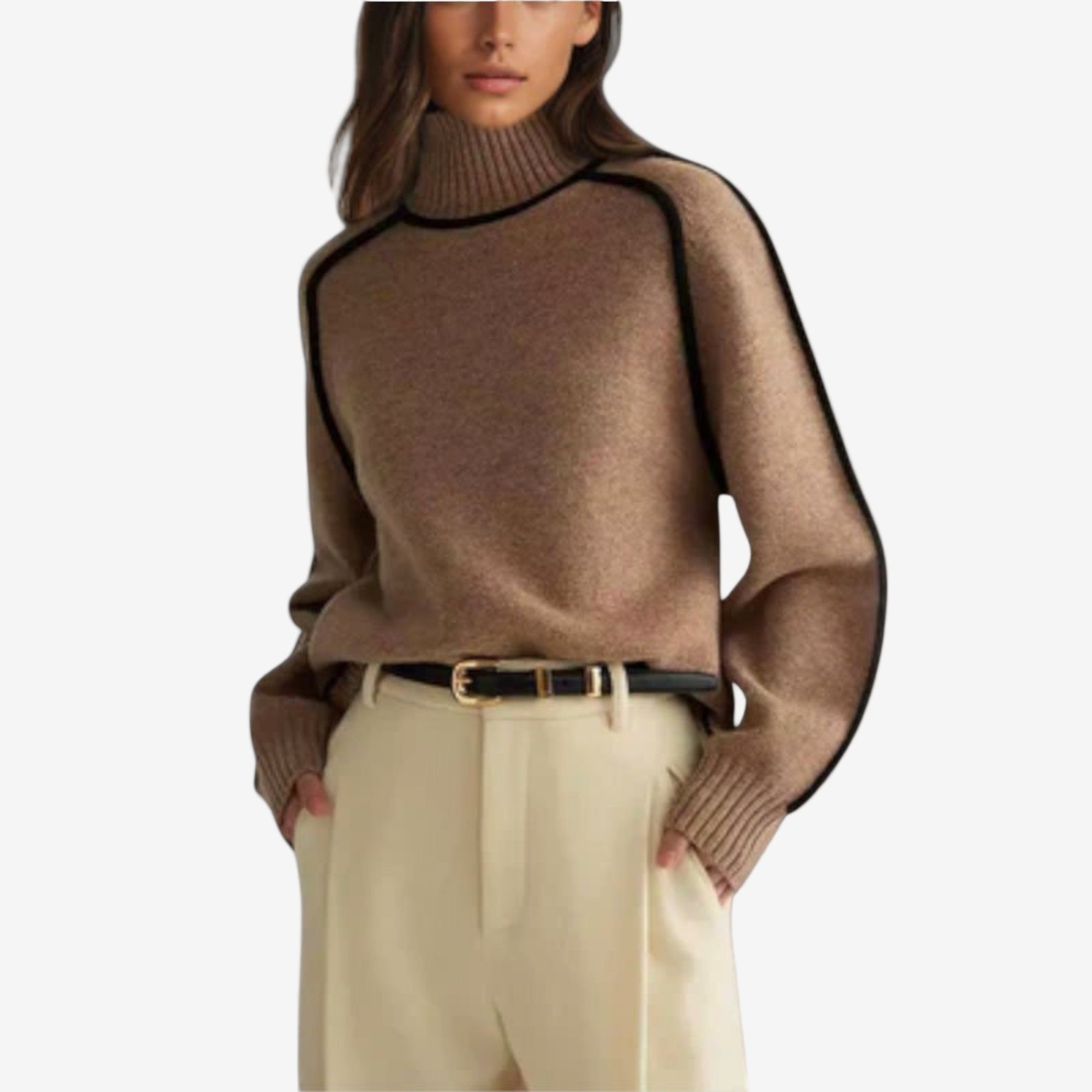 Emilie™ Pull Col Roulé