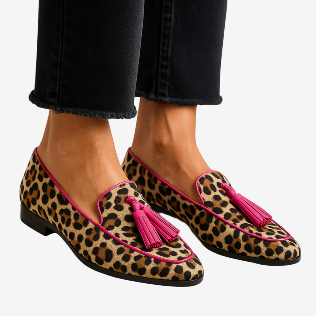 Lana™ Mocassins Léopard