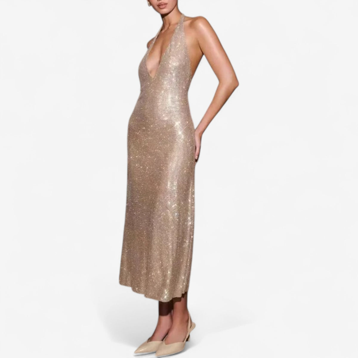 Ischen™ Robe Pailletée