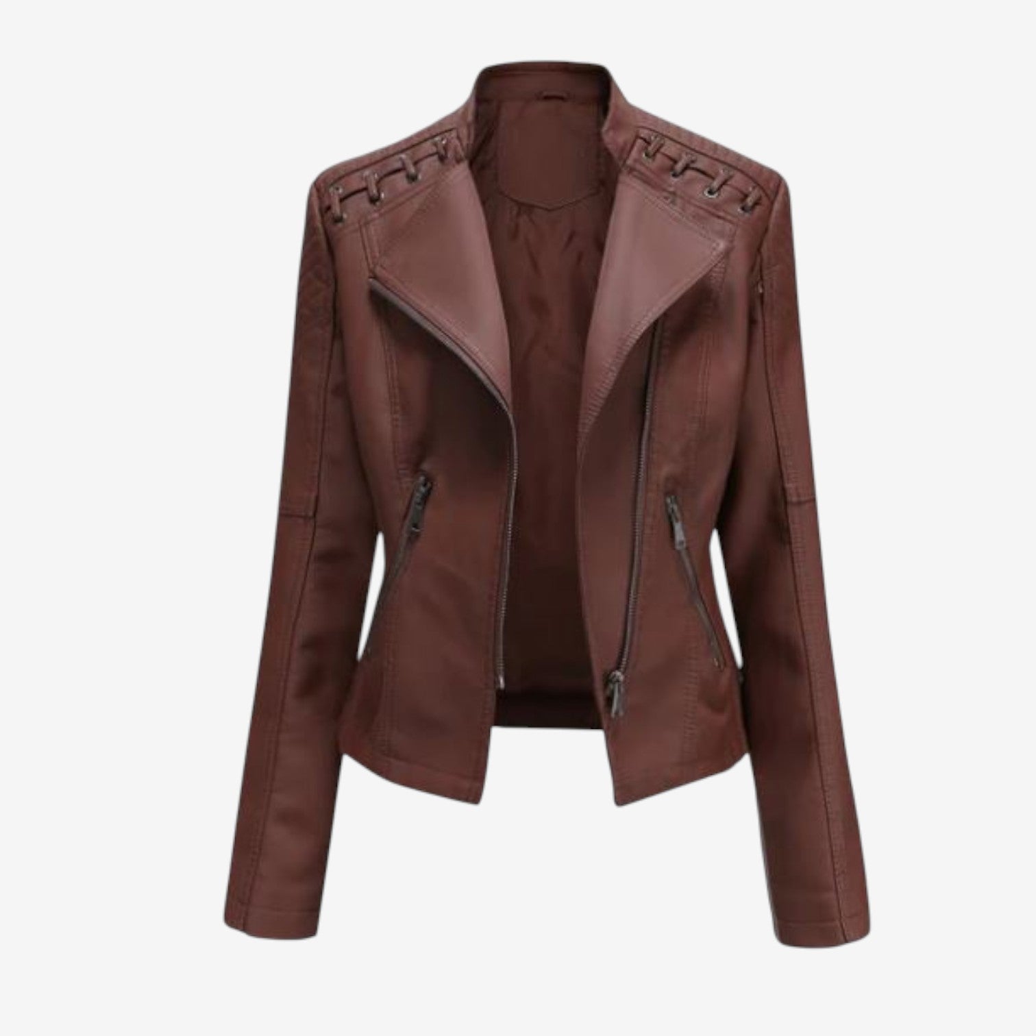 Fleur™ Veste Motard Courte