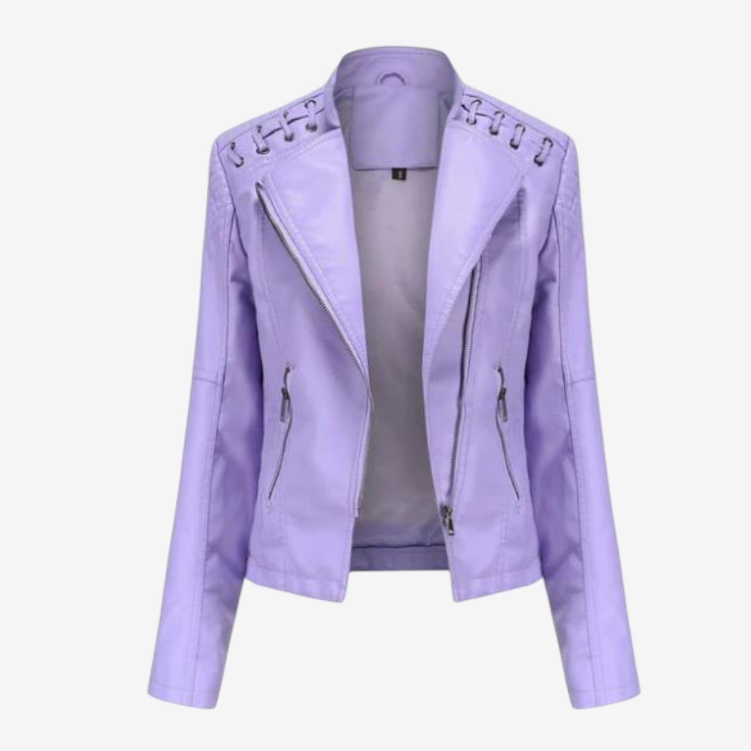 Fleur™ Veste Motard Courte
