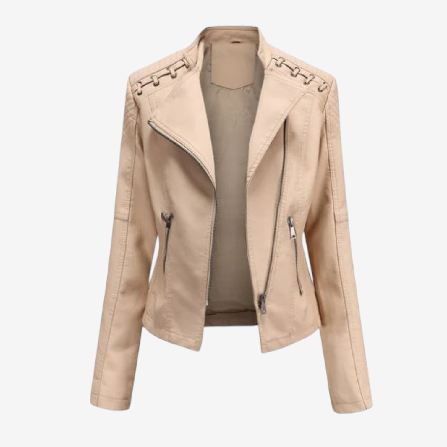 Fleur™ Veste Motard Courte