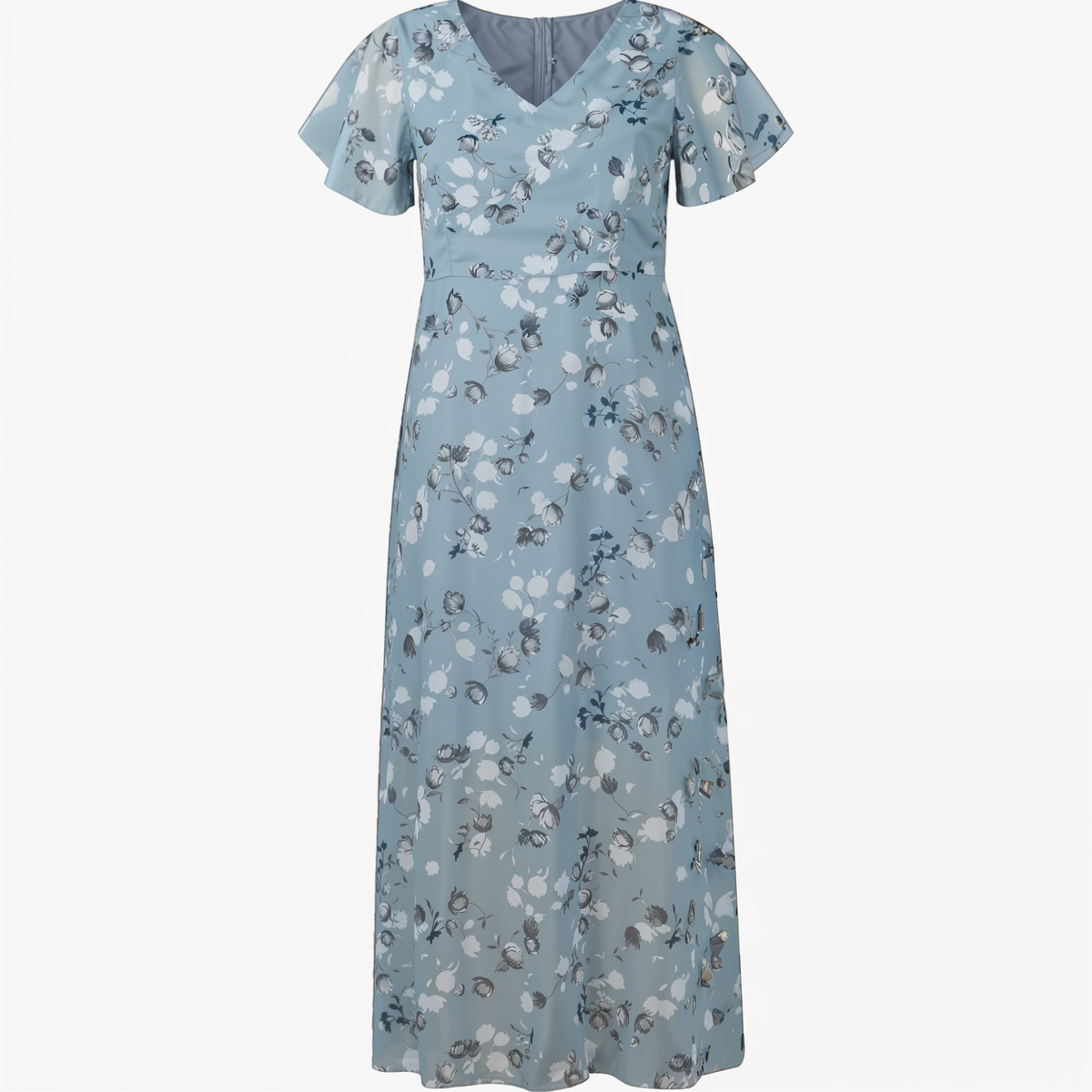 Élodie™ Midi Fluide Col V