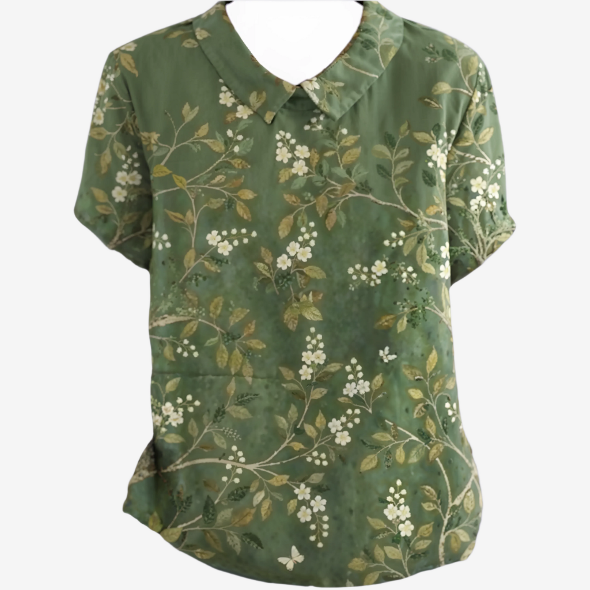 Amélie™ Blouse Vintage en Lin
