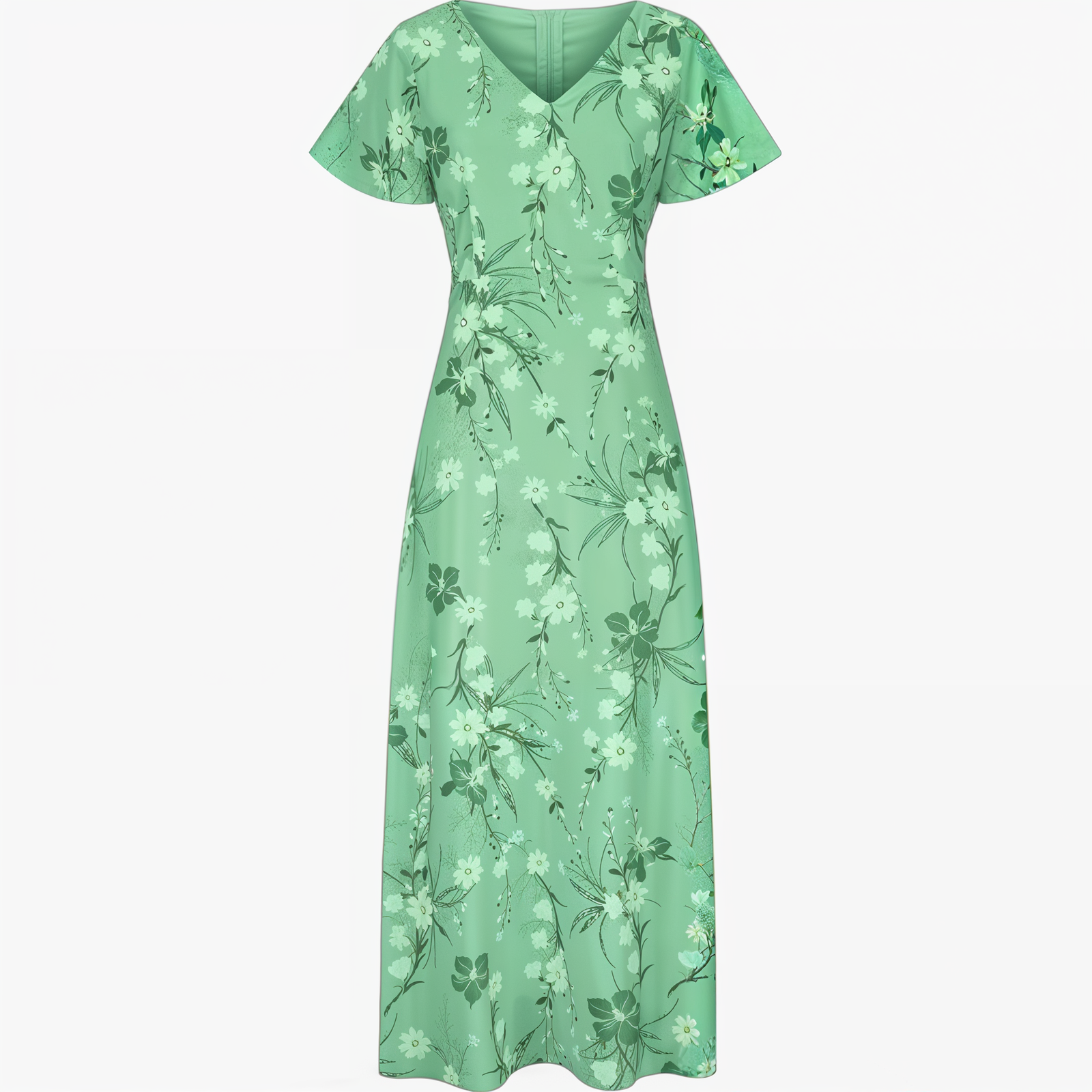 Élodie™ Midi Fluide Col V